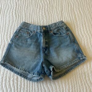 Classic Blue Denim Women's Shorts